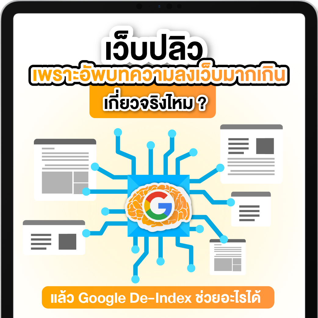 Google De-Index เว็บปลิว